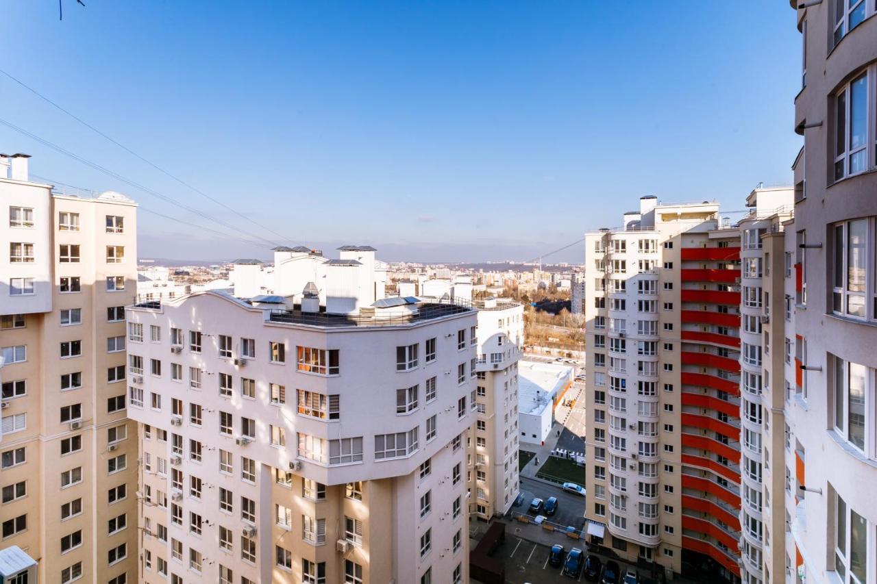 Apartamento Near Shopping Malldova And Kaufland Wi-Fi Chisináu Exterior foto